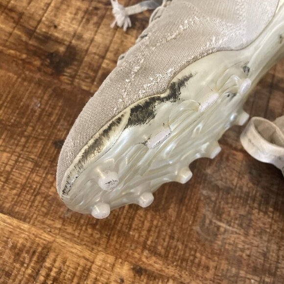 UNDER ARMOUR COMMAND PRO MC LAX CLEAT Gray 3023384-103 SIZE 9.5 Knit - Picture 11 of 12